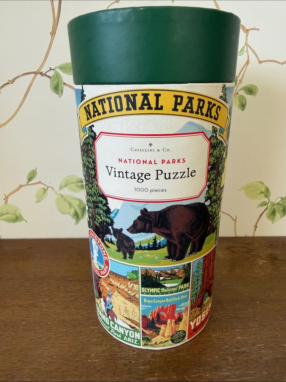 Cavallini & Co. National Parks Vintage Puzzle - 1000 Pieces